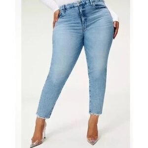 Good American Good Legs Straight Jeans